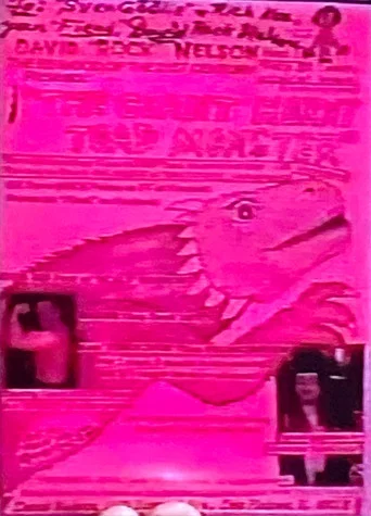 Movie poster for The Giant Horny Toad Monster (2011)