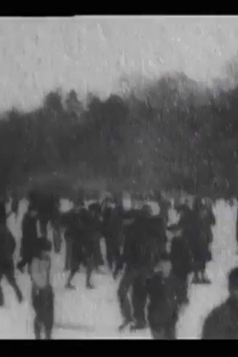 Movie poster for Skating on Lake, Central Park (1900)