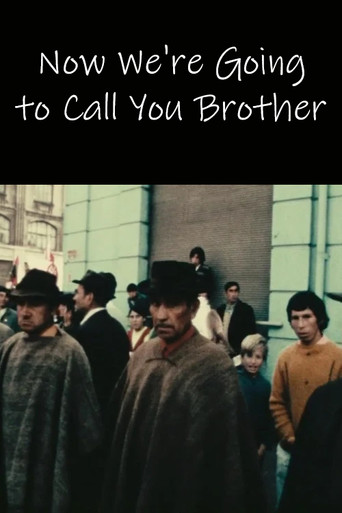 Movie poster for Now We're Going to Call You Brother (1971)
