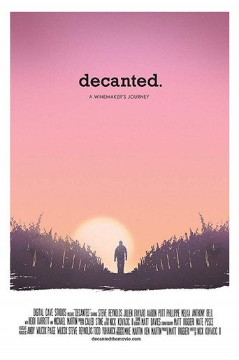 Movie poster for Decanted. (2016)
