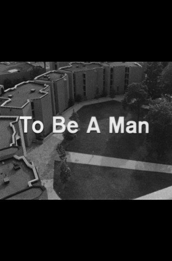 Movie poster for To Be a Man