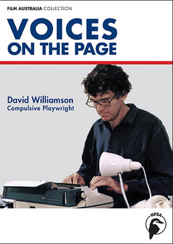 Movie poster for Voices on the Page: David Williamson - Compulsive Playwright (1986)
