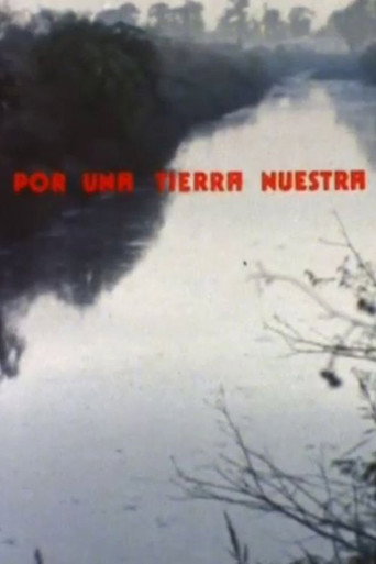 Movie poster for Por una tierra nuestra (1985)