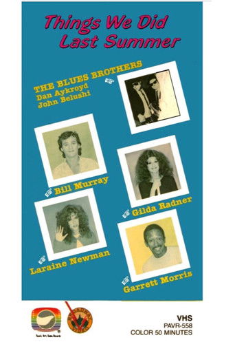 The Things We Did Last Summer poster