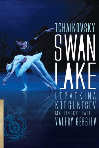 Movie poster for Pyotr Tchaikovsky Ballet 'Swan Lake' 2007 at the Mariinsky Theatre in St Petersburg (2007)