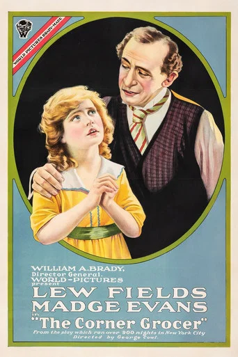Movie poster for The Corner Grocer (1917)