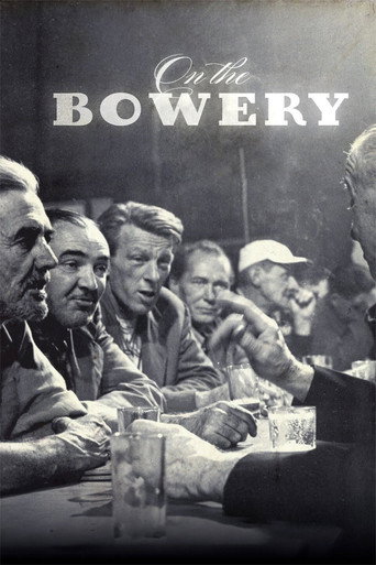 Movie poster for On the Bowery (1957)