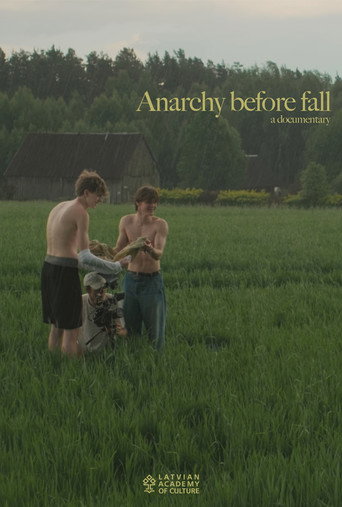 Movie poster for Anarchy Before Fall (2025)