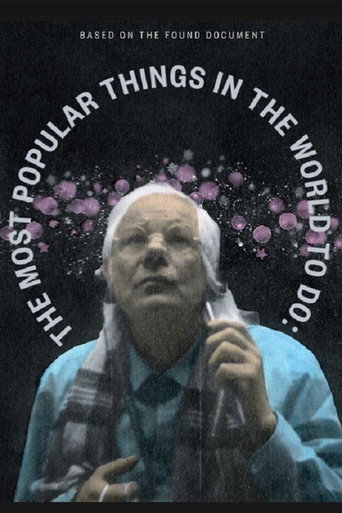 Movie poster for The Most Popular Things in the World to Do: (2022)