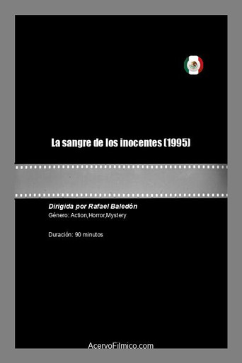 Movie poster for La sangre de los inocentes (1995)