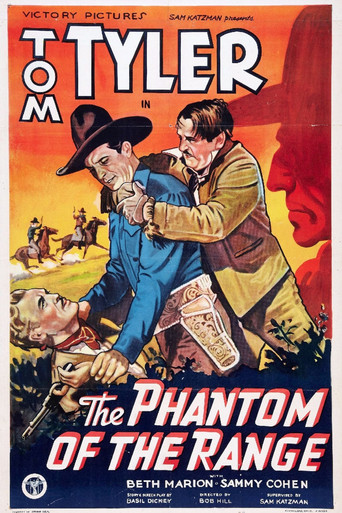Movie poster for The Phantom of the Range (1928)