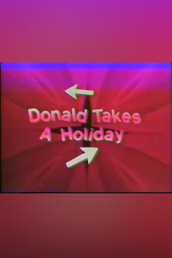 Movie poster for Donald Takes a Holiday (1986)