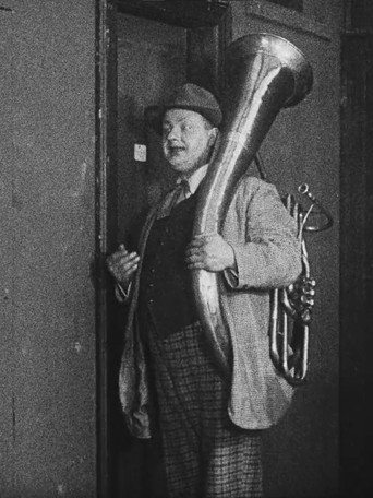 Movie poster for The Trumpeter and the Author (1916)