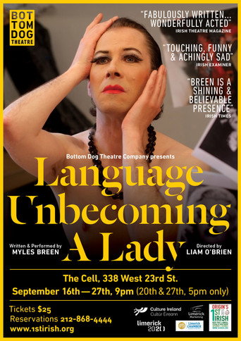 Movie poster for Myles Breen: Unbecoming a Lady (2015)