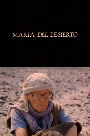 María del desierto poster