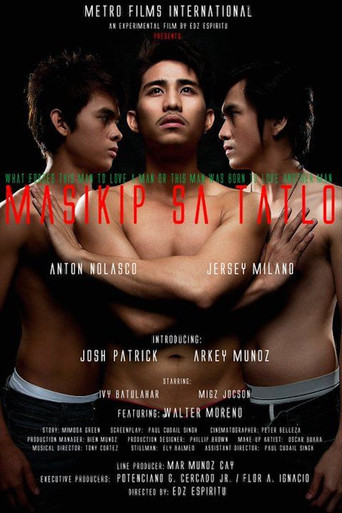 Movie poster for Masikip sa tatlo (2011)