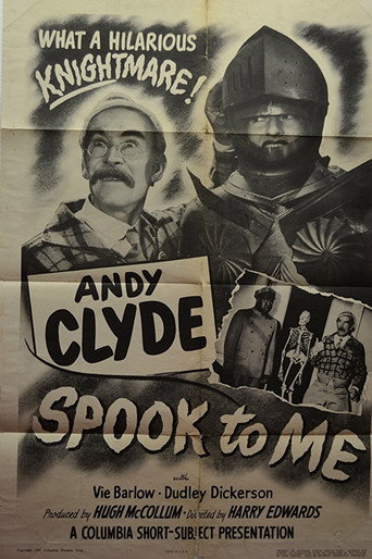 Movie poster for Spook to Me (1945)