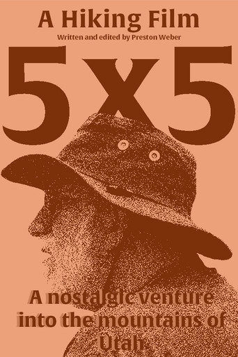 Movie poster for 5x5: A Hiking Film (2024)