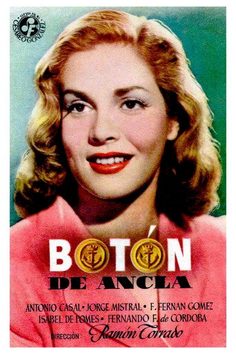 Movie poster for Botón de ancla (1948)