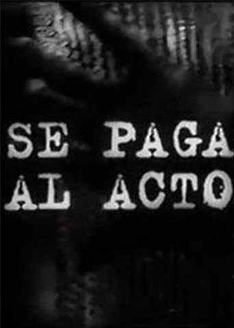 Movie poster for Se paga al acto (1994)