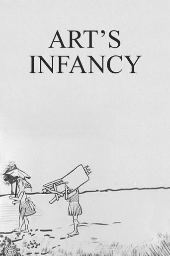 Movie poster for Art's Infancy (1910)