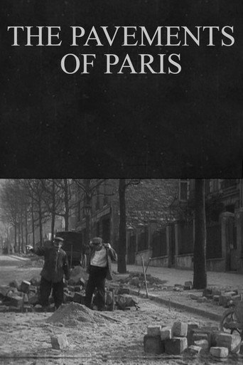 Movie poster for The Pavements of Paris (1912)