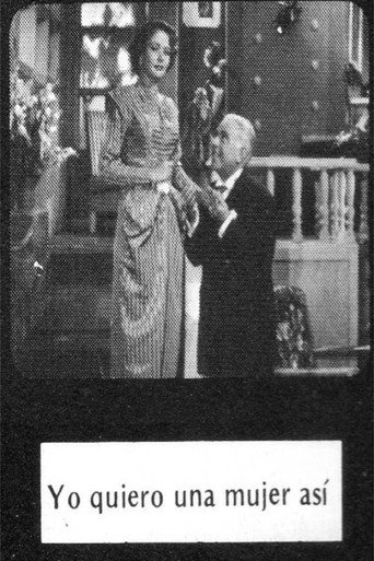 Movie poster for Yo quiero una mujer así (1950)