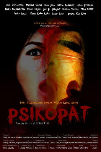 Movie poster for Psikopat (2017)