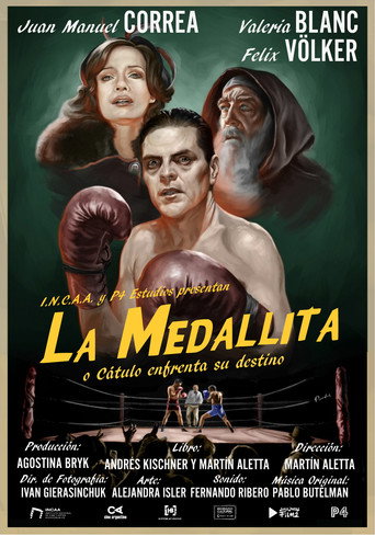 La medallita poster