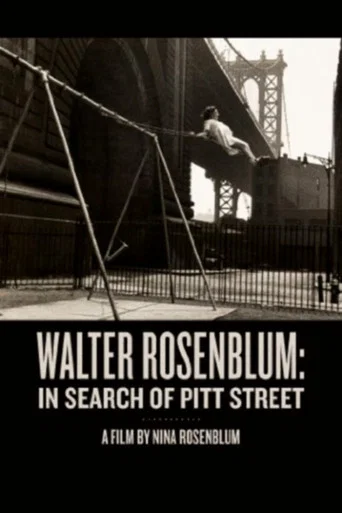 Movie poster for Walter Rosenblum: In Search of Pitt Street (1999)