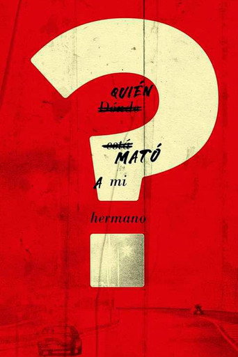Movie poster for ¿Quién mató a mi hermano? (2019)