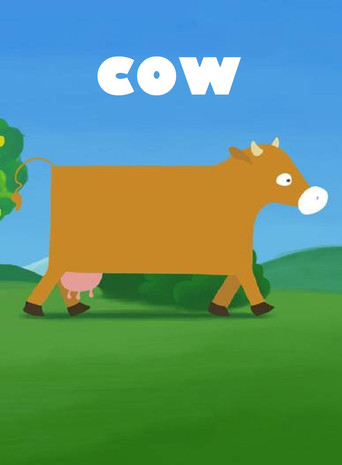 Cow poster