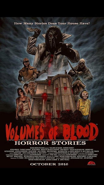 Movie poster for Volumes of Blood: Horror Stories (2016)
