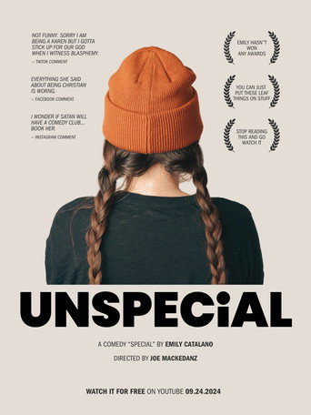 Movie poster for Emily Catalano: Unspecial (2024)