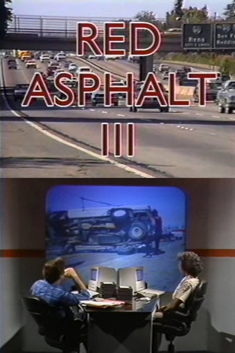 Movie poster for Red Asphalt III (1989)