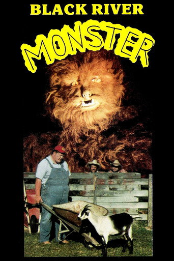 Movie poster for Black River Monster (1986)