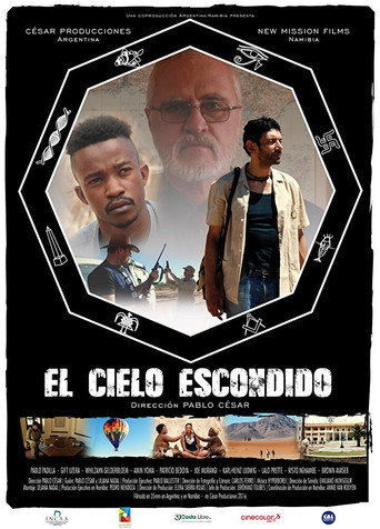 Movie poster for The Hidden Sky (2016)