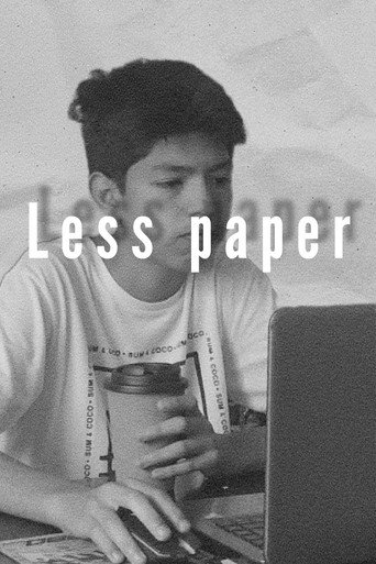 Movie poster for Less paper (2024)