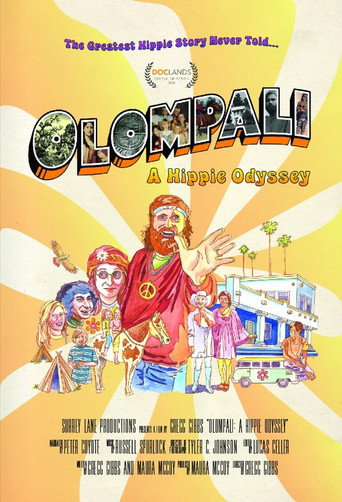 Movie poster for Olompali: A Hippie Odyssey (2019)
