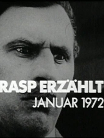 Movie poster for Fritz Rasp Interview (1972)