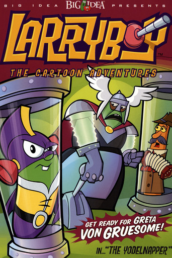 Movie poster for VeggieTales: LarryBoy and the Yodelnapper! (2002)