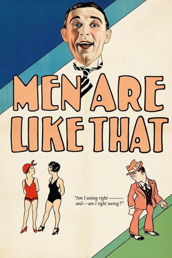 Movie poster for Men Are Like That (1930)