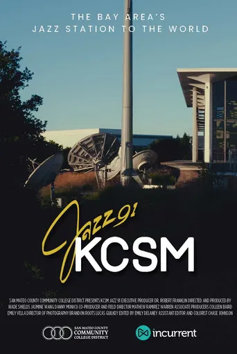 Movie poster for KCSM 91.1: The Bay Area's Jazz Station to the World (2025)