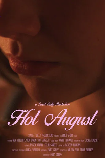 Movie poster for Hot August (2024)