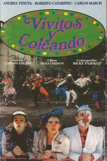 Movie poster for Vivitos y coleando (1990)