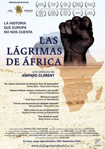 Las lágrimas de África poster