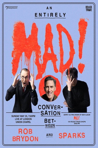 An Entirely MAD! Conversation With Rob Brydon & Sparks poster