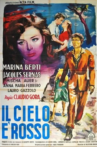 Movie poster for The Sky Is Red (1950)