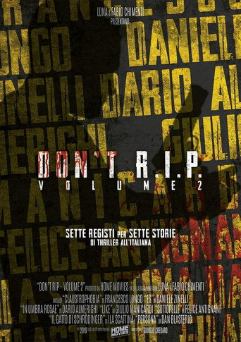 Movie poster for Don't R.I.P. Volume 2 (2019)