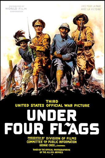 Movie poster for Under Four Flags (1918)